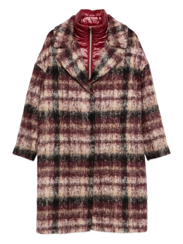 Herno チェック シングルコート | ニュートラル | FARFETCH JP