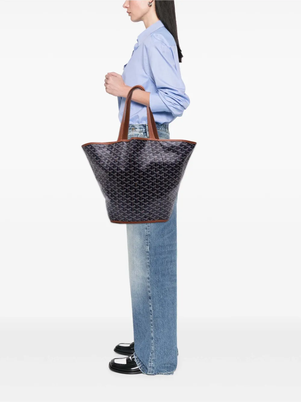 Goyard Pre-Owned 2017 Goyardine Reversible Belharra tote bag | Pre-Owned | Image 2