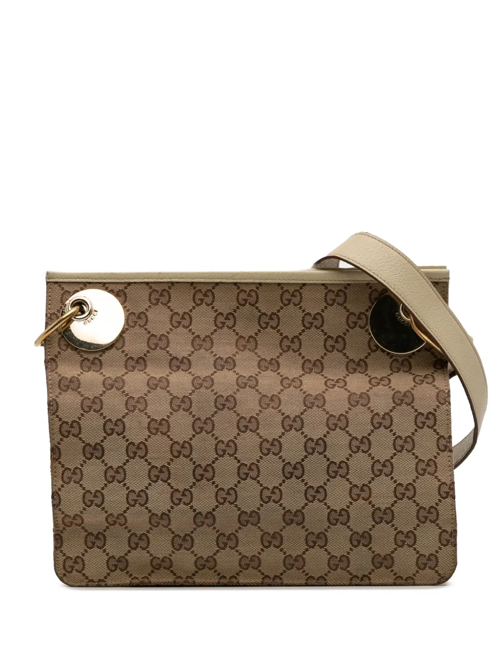 Gucci Pre-Owned 2000-2015 GGキャンバス エクリプス ショルダーバッグ - ブラウン Gucci Pre-Owned 2000-2015 GGキャンバス エクリプス ショルダーバッグ - ブラウン