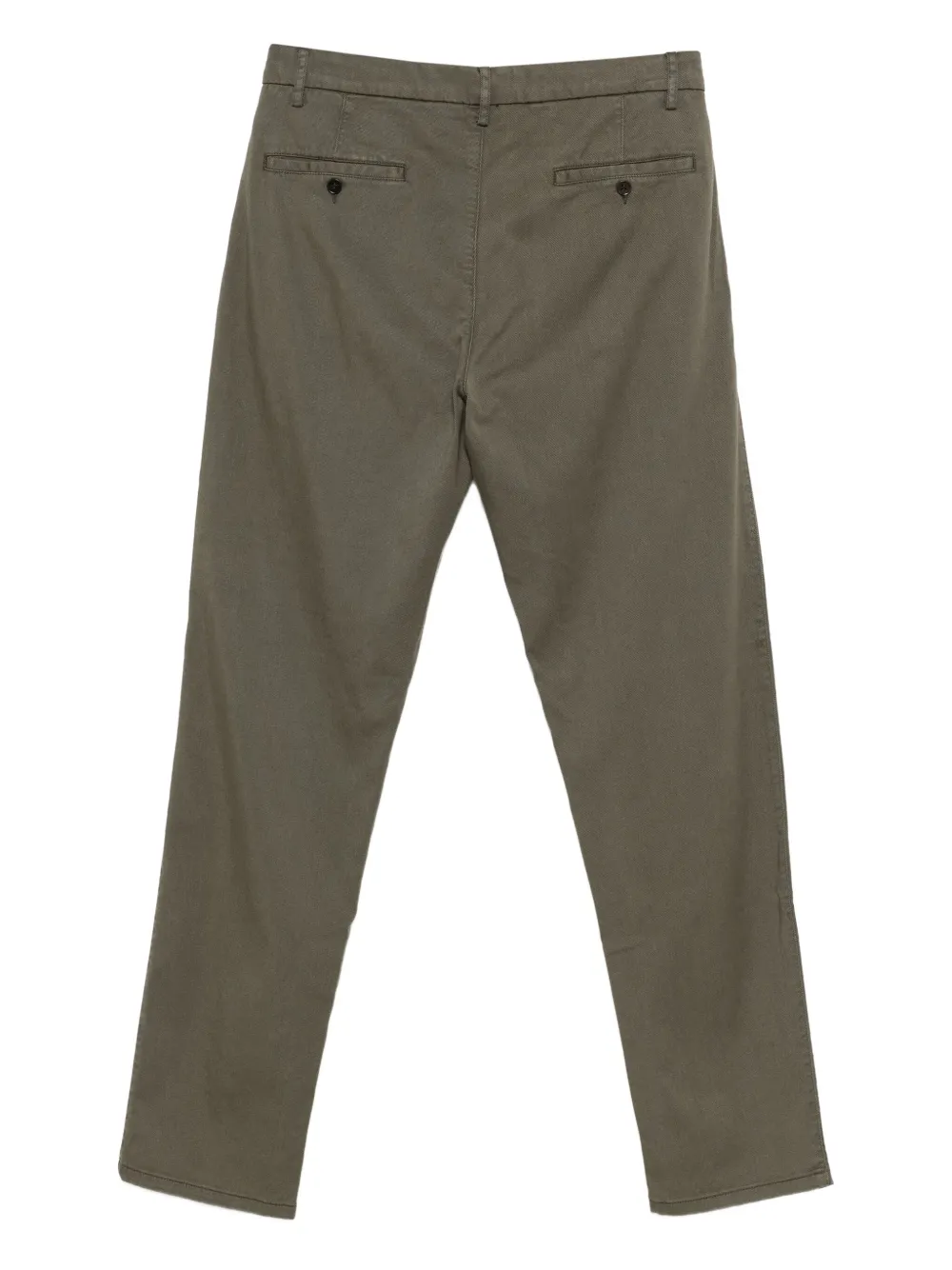 ASPESI Broek met geplooide details - Groen