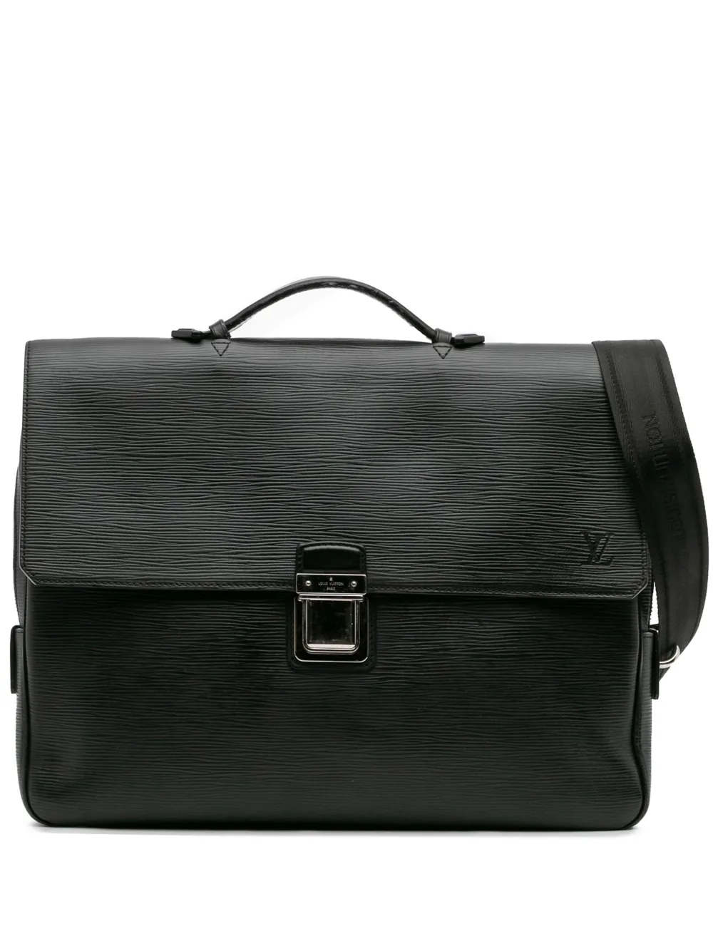 Louis Vuitton Pre-Owned 2013 Epi Vassili PM business bag - ブラック Louis Vuitton Pre-Owned 2013 Epi Vassili PM business bag - ブラック