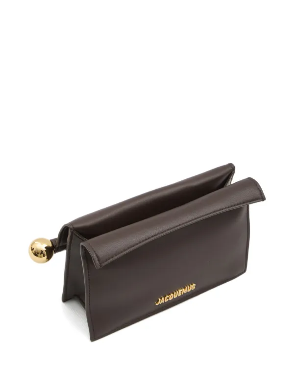 Jacquemus Small Rond Carré Clutch | Brown | FARFETCH