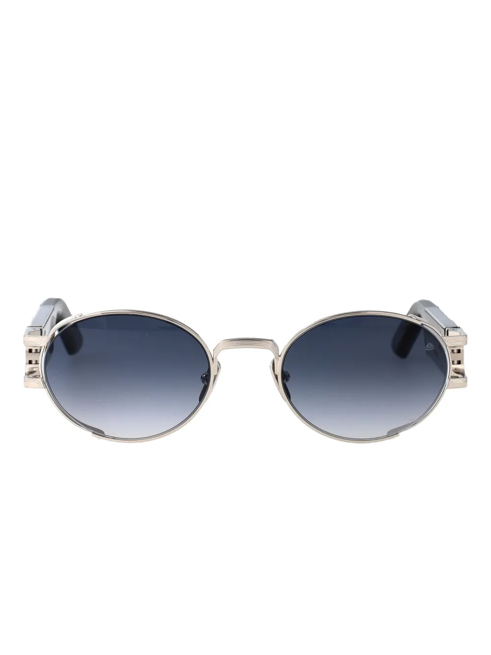 Maybach eyewear oval-frame sunglasses - グレー Maybach eyewear oval-frame sunglasses - グレー