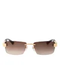 Maybach eyewear The Character sunglasses - Brown