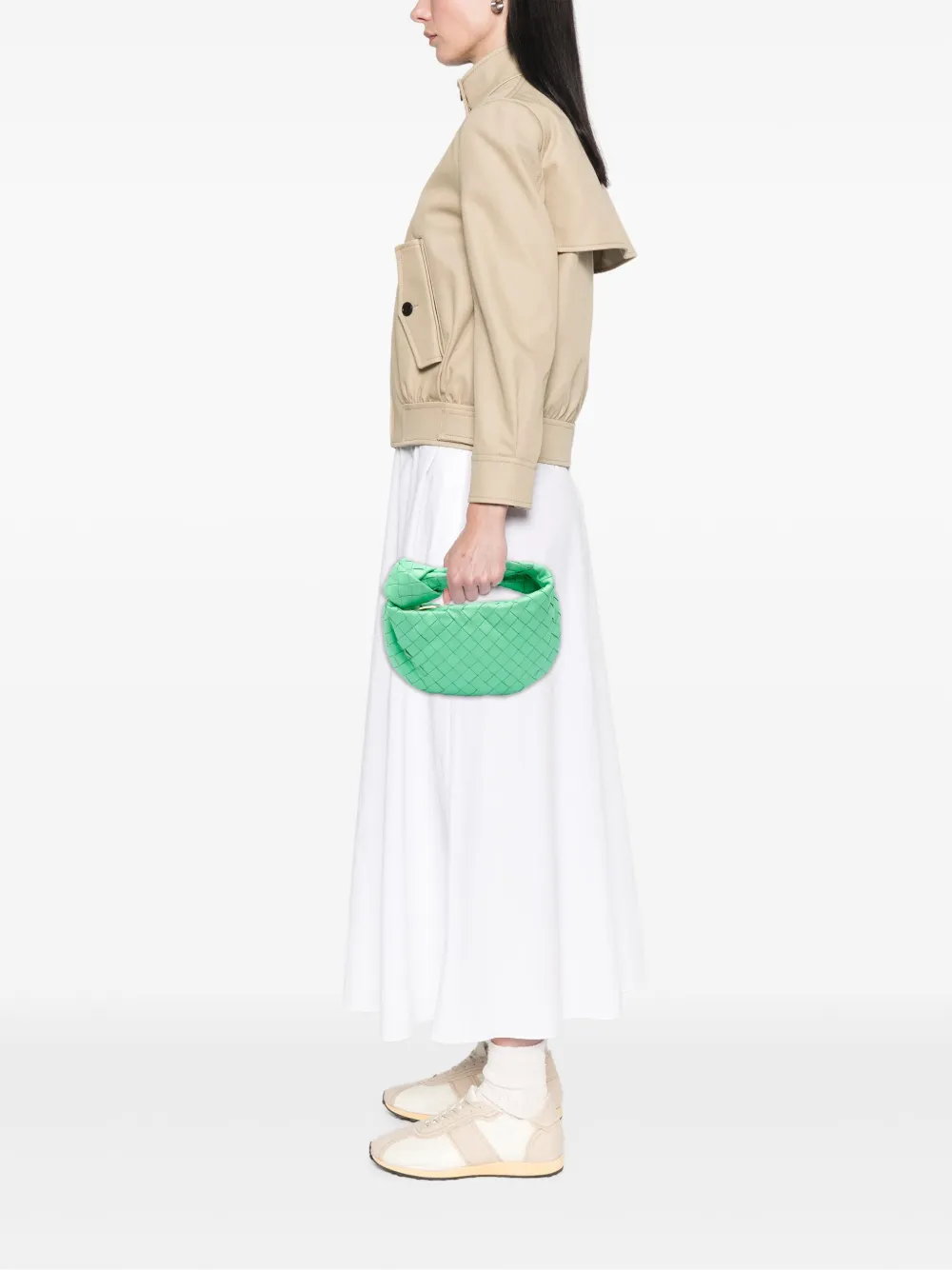 Bottega Veneta Pre-Owned 2012-2025 Mini Nappa Intrecciato Jodie hobo bag | Pre-Owned | Image 2