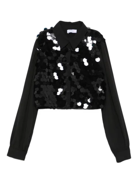 Pinko Kids sequin-embellished shirt