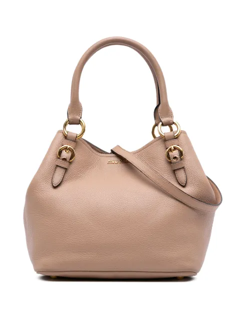 Miu Miu Pre-Owned 2021-2025 Vitello Phenix satchel