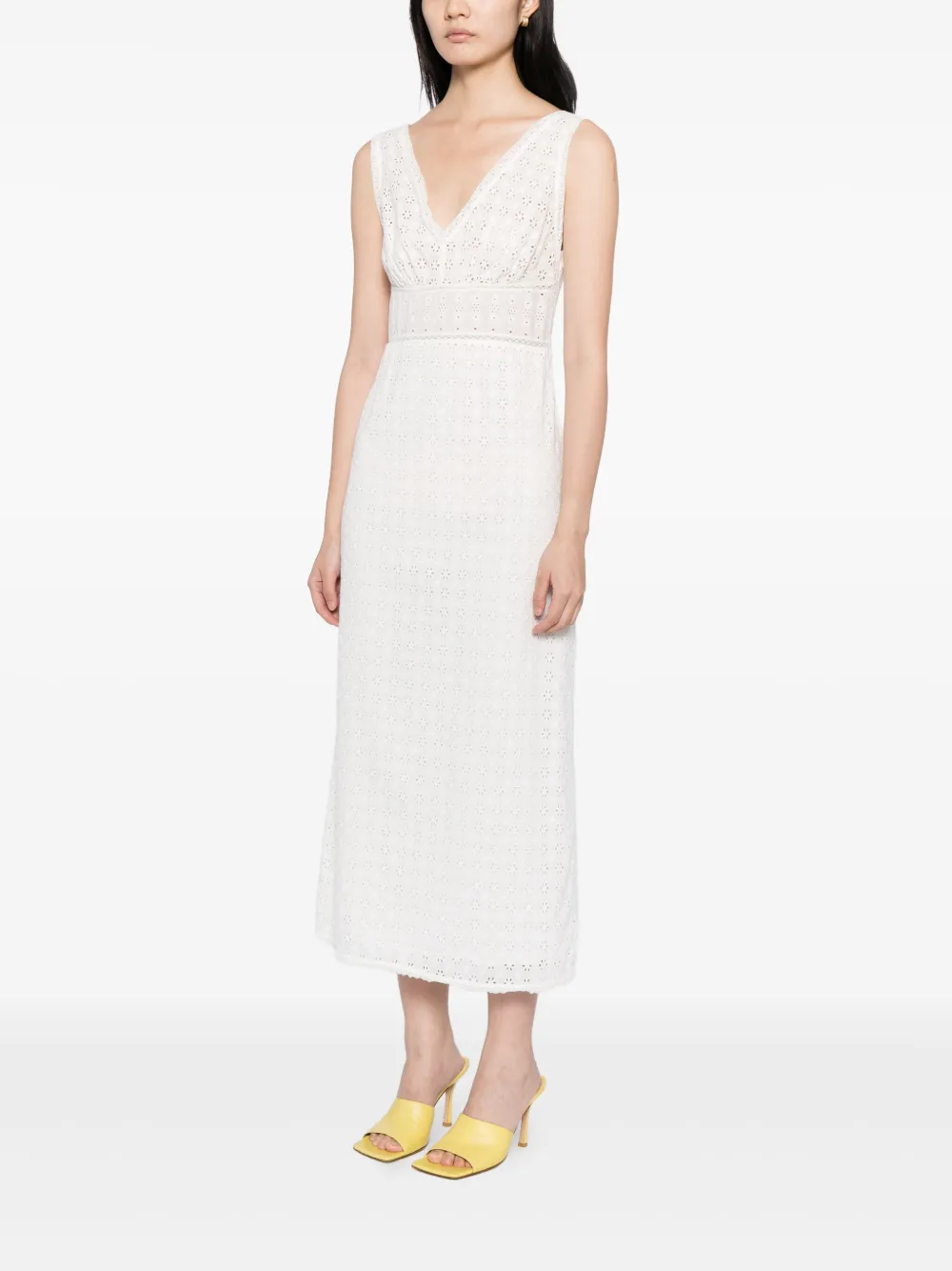 Rixo JOCELYN jurk Wit