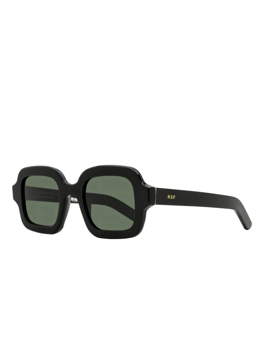 Retrosuperfuture Benz rounded square-frame sunglasses - Zwart