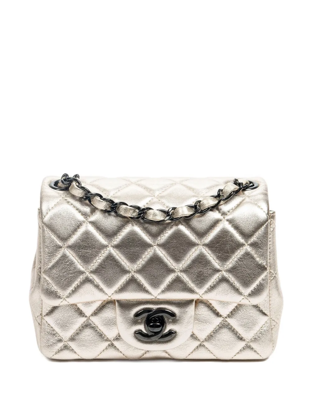 CHANEL Pre-Owned Borsa trapuntata con catena - Oro