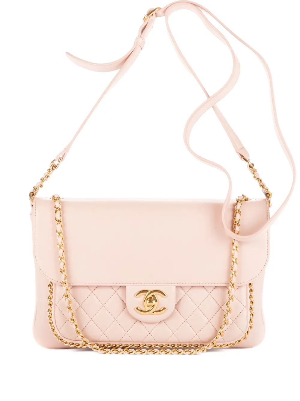 CHANEL Pre-Owned Borsa a spalla trapuntata - Rosa