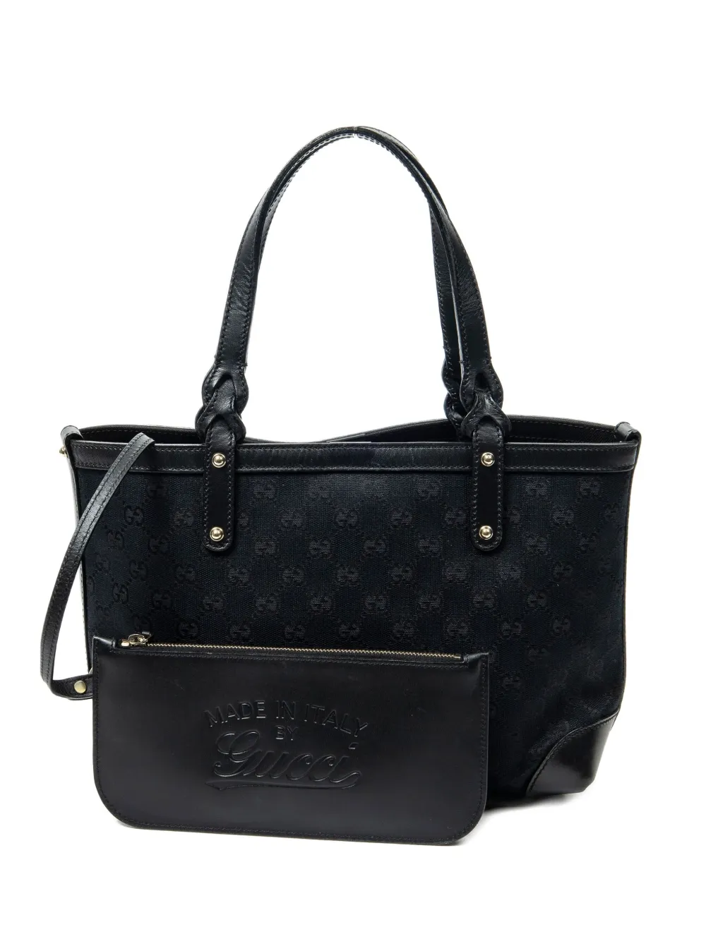 Gucci Pre-Owned Borsa tote Craft GG piccola - Nero