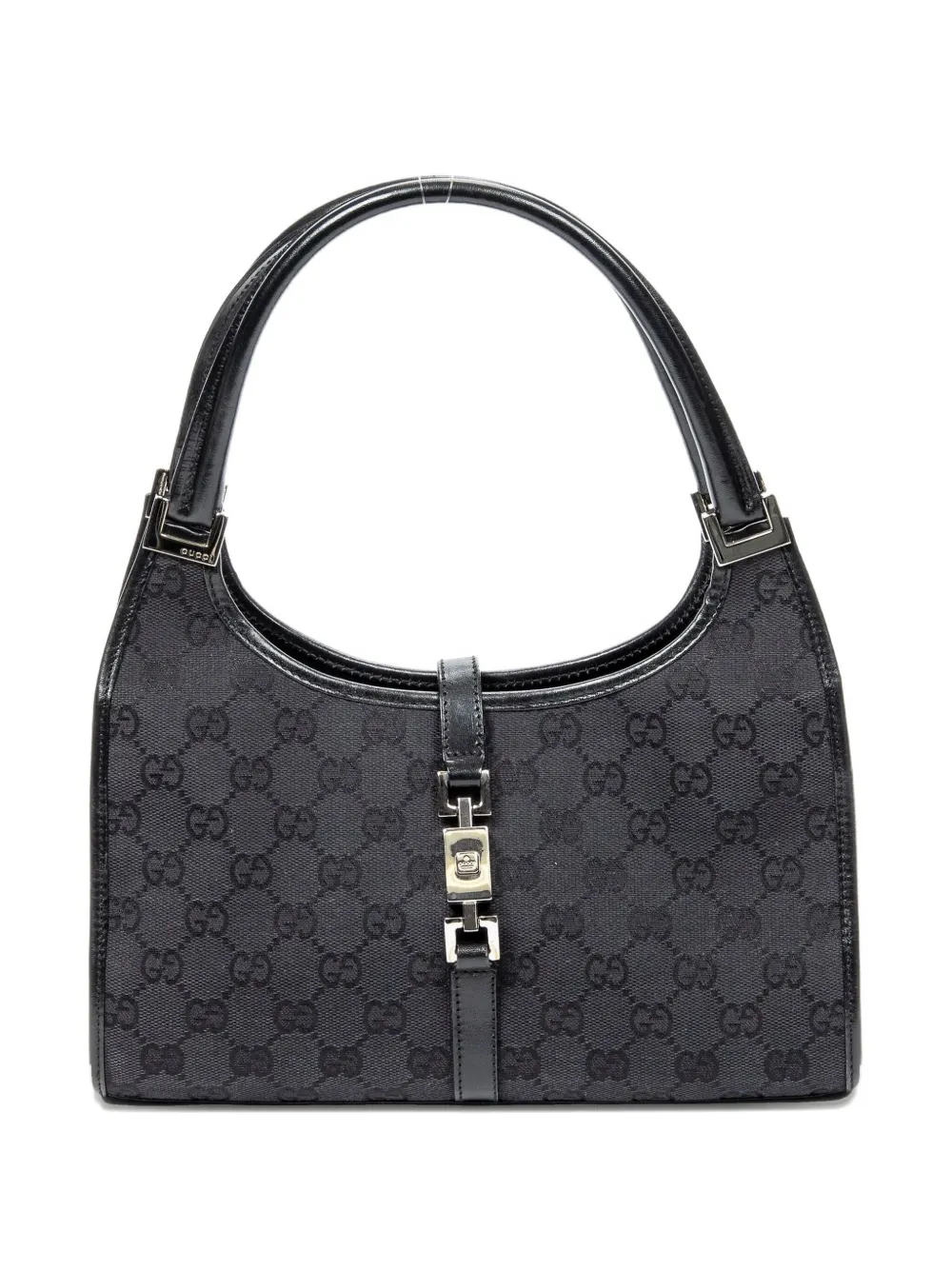 Gucci Pre-Owned Borsa a spalla con motivo GG 2000 - Nero