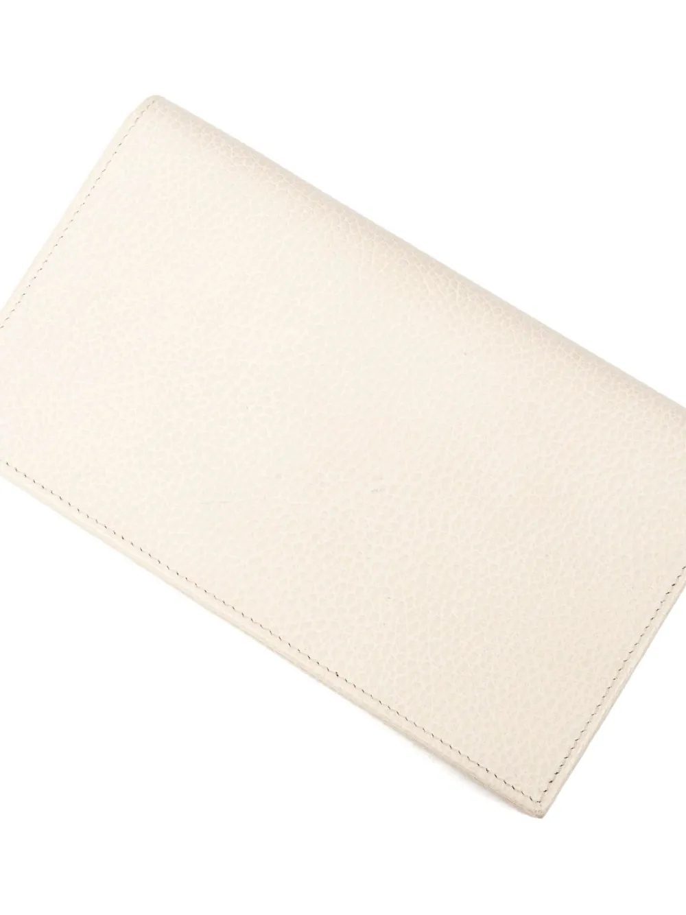 Gucci Pre-owned Leather Wallet Purse in White, view 2