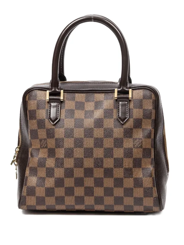 Louis Vuitton Pre-owned Checked Tote Bag in Brown