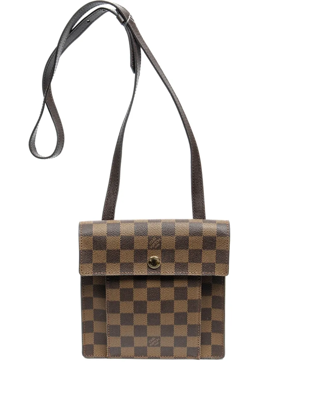 Louis Vuitton Pre-Owned Borsa a spalla Damier Ebène - Marrone