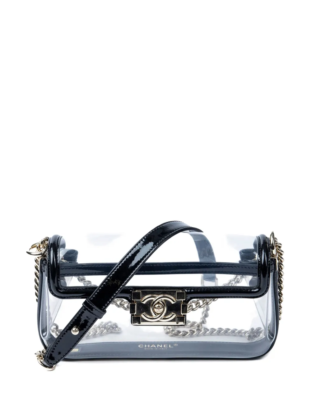 CHANEL Pre-Owned Borsa a spalla Chanel Naked Boy Flap - Bianco