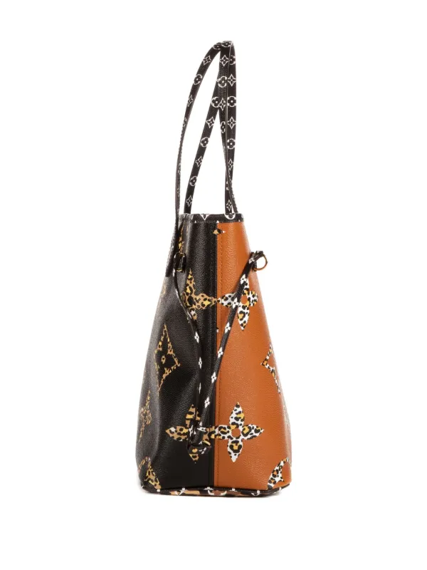 Louis Vuitton Pre-Owned Monogram leopard-print Tote Bag | Black