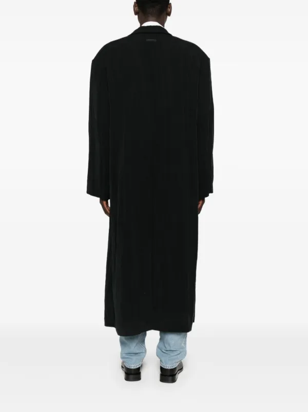 Fear Of God Belted Coat | Black | FARFETCH