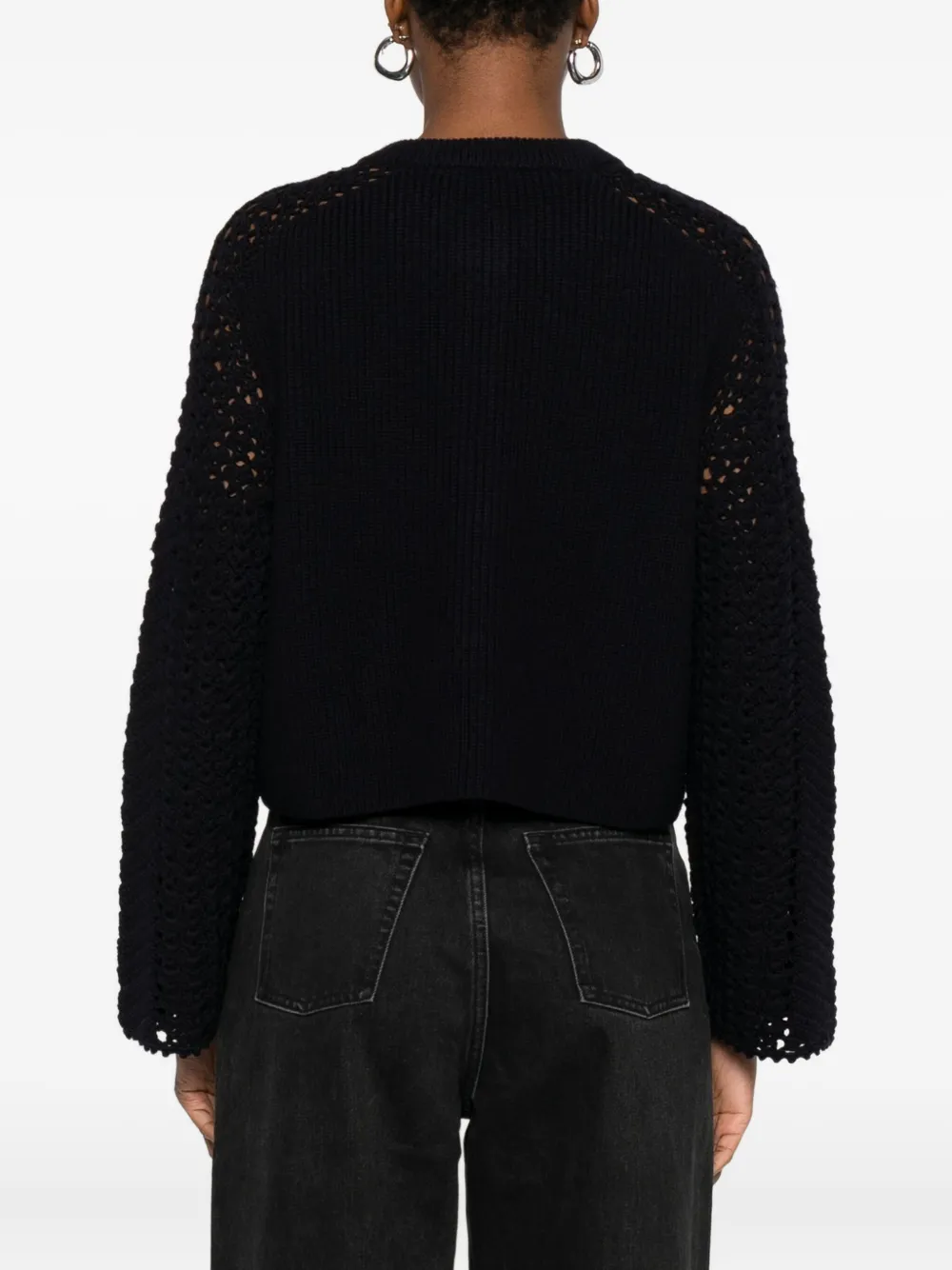 Forte Wollen vest Blauw