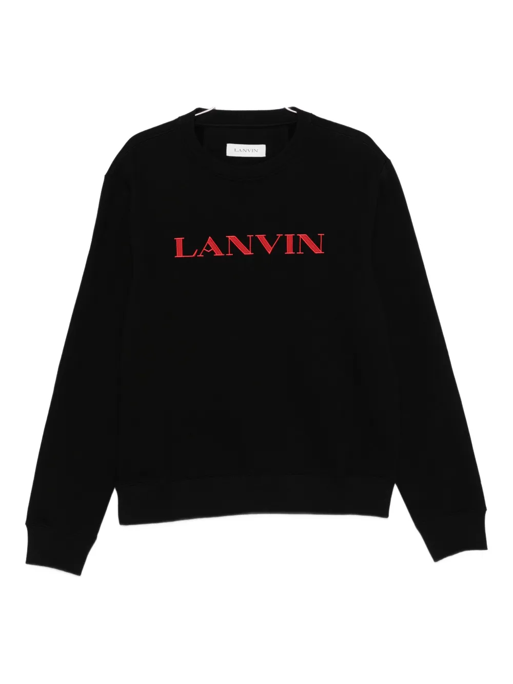 Lanvin embroidered-logo sweatshirt | Black | Image 1