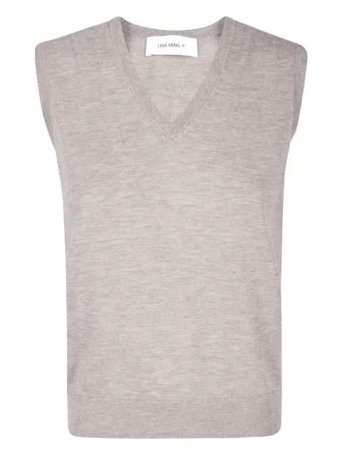 Lisa Yang cashmere vest