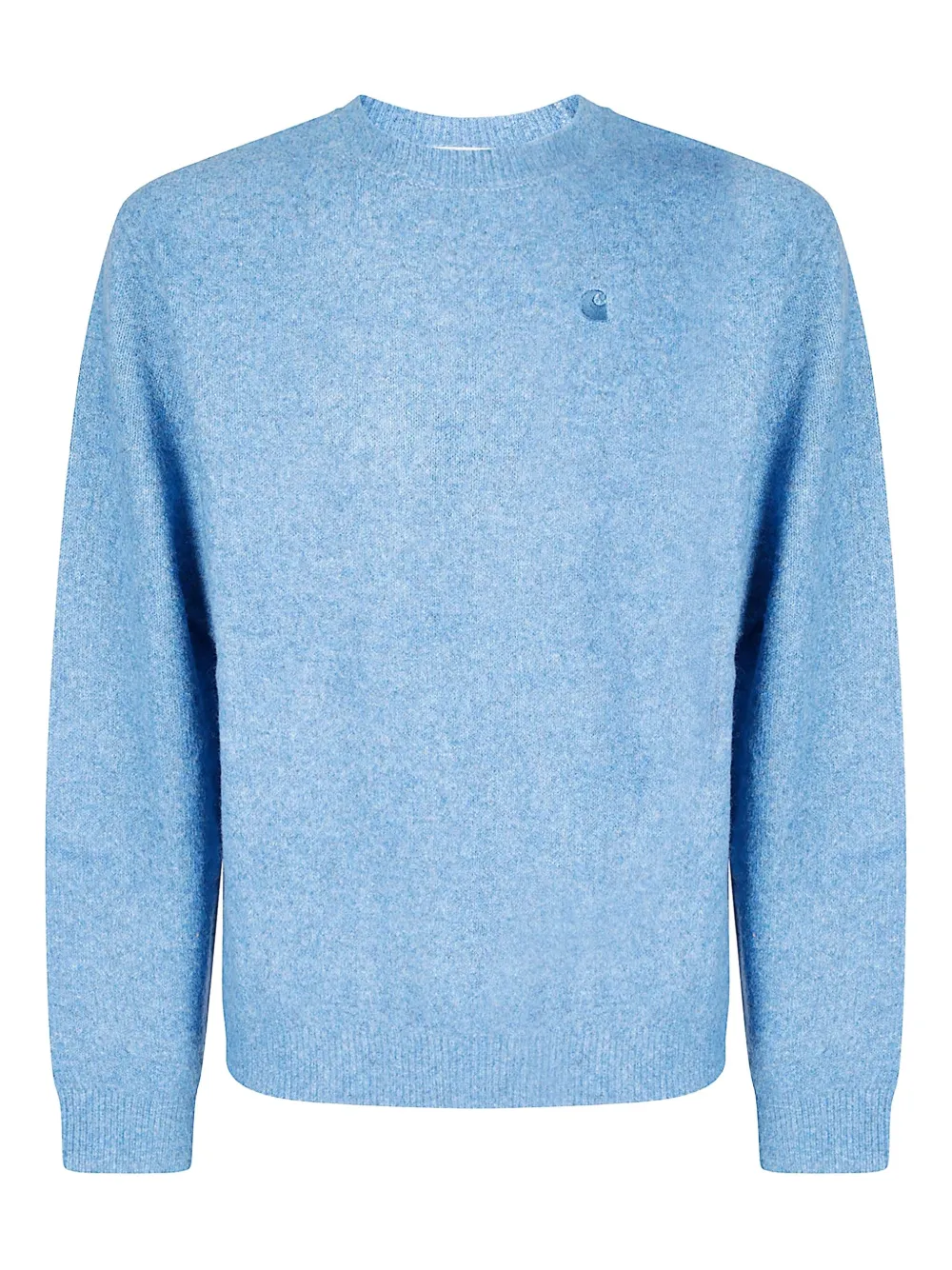 Carhartt WIP Curtis logo-patch sweater | Blue | Image 1