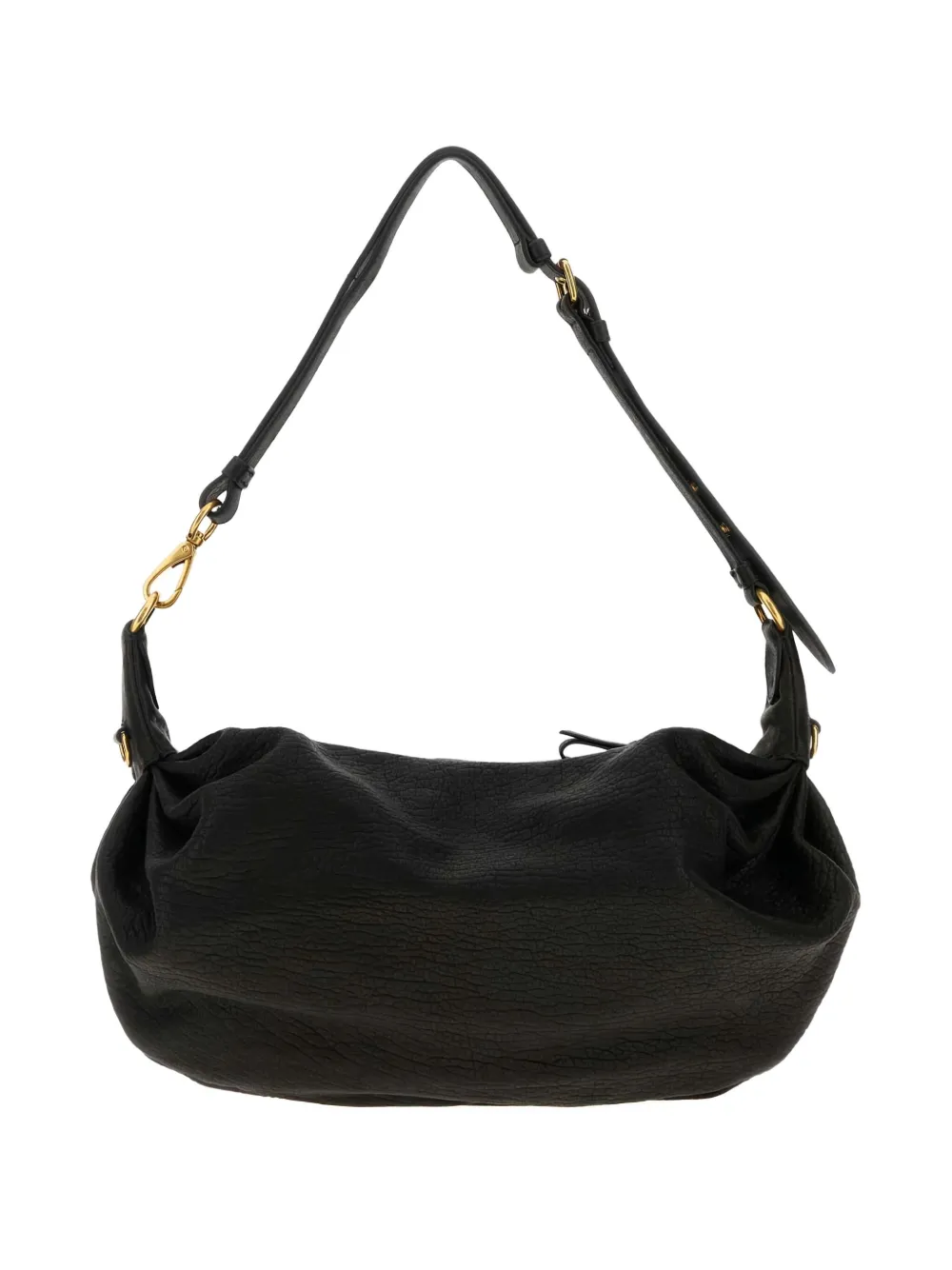Miu Miu Borsa a spalla in nappa | nero | Image 1