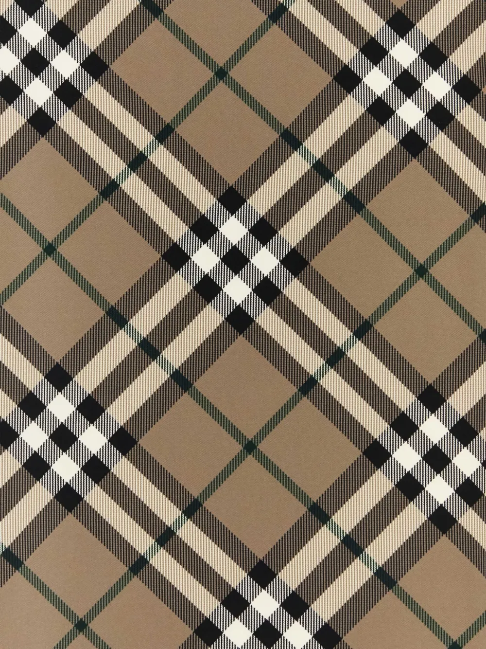 Burberry Geruite sjaal Bruin