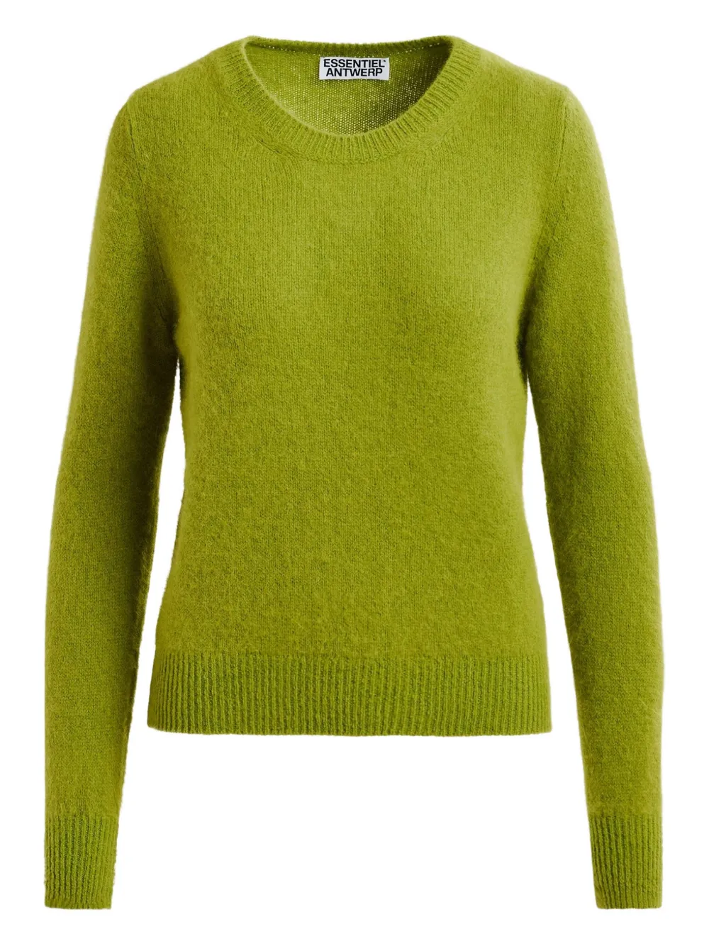 Essentiel Antwerp Igora Crew-neck Sweater In Green