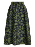Essentiel Antwerp floral-print skirt - Green