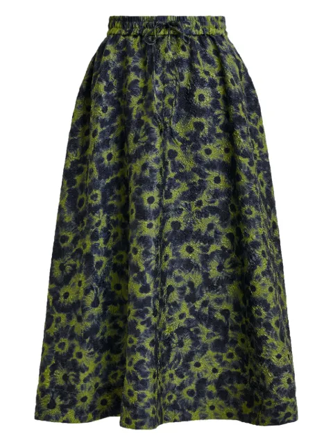 Essentiel Antwerp Saia de seda com estampa floral