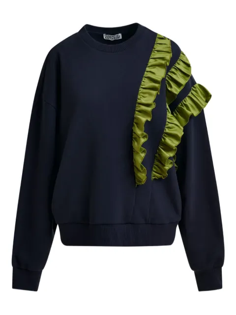 Essentiel Antwerp ruffle-detail sweatshirt