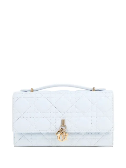 Christian Dior Pre-Owned My Dior cannage-quilting top-handle clutch 