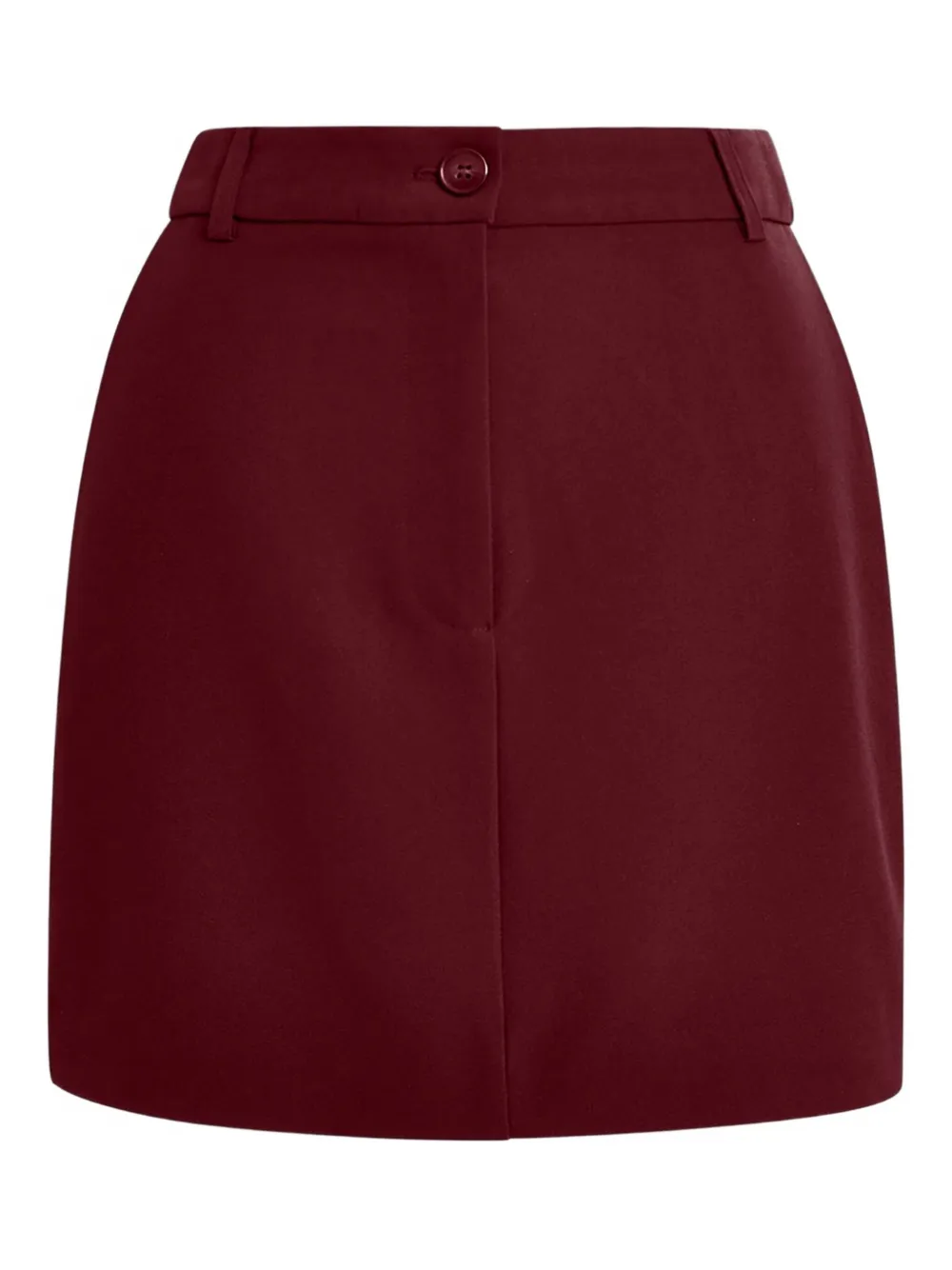 Essentiel Antwerp button-fastening mini skirt | Red | Image 1