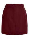 Essentiel Antwerp button-fastening mini skirt - Red