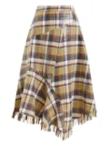 Essentiel Antwerp sequin-embellishment midi skirt - Yellow