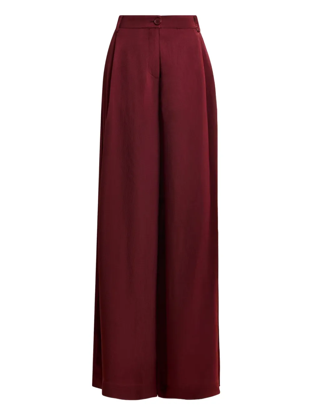 Essentiel Antwerp Inovember Pleated Palazzo Pants In Red