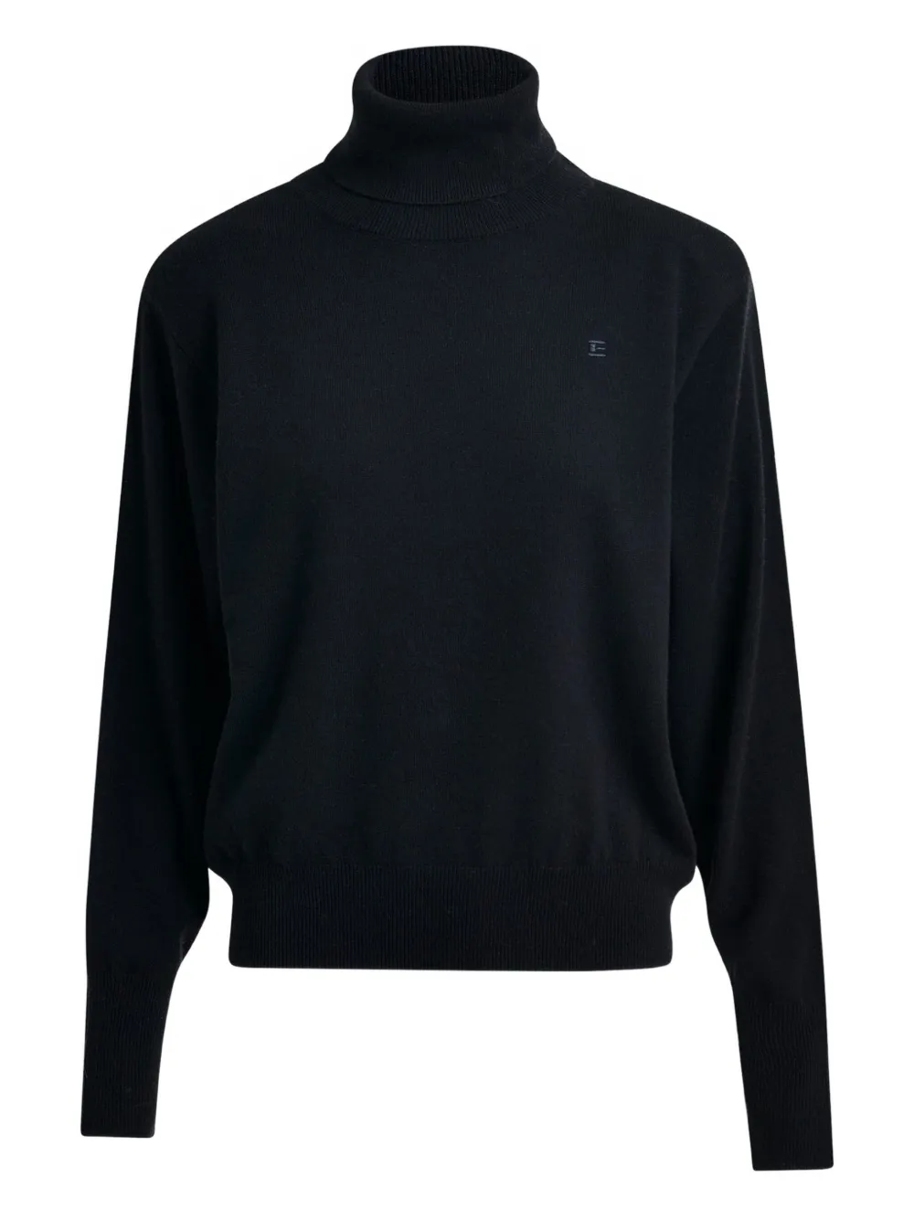 Essentiel Antwerp Ilibra Embroidered-logo Sweater In Black