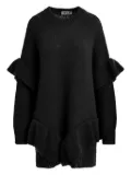 Essentiel Antwerp ruffle-details mini dress - Black