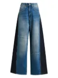 Essentiel Antwerp Industrious1 panelled jeans - Blue