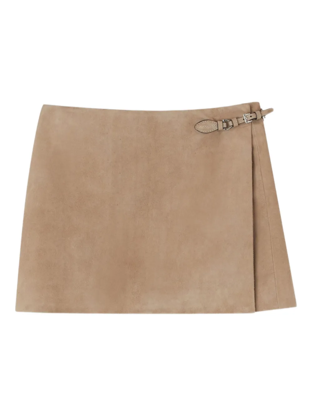 Ermanno Scervino buckle-fastening wrap skirt - ブラウン Ermanno Scervino buckle-fastening wrap skirt - ブラウン