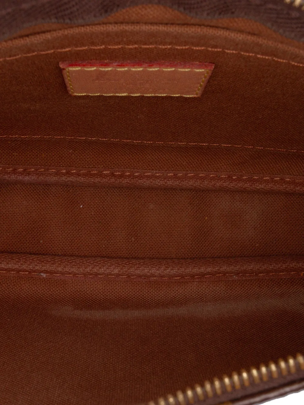 Pre-owned Louis Vuitton 2020 Monogram Multi Pochette Accessoires Satchel In Brown