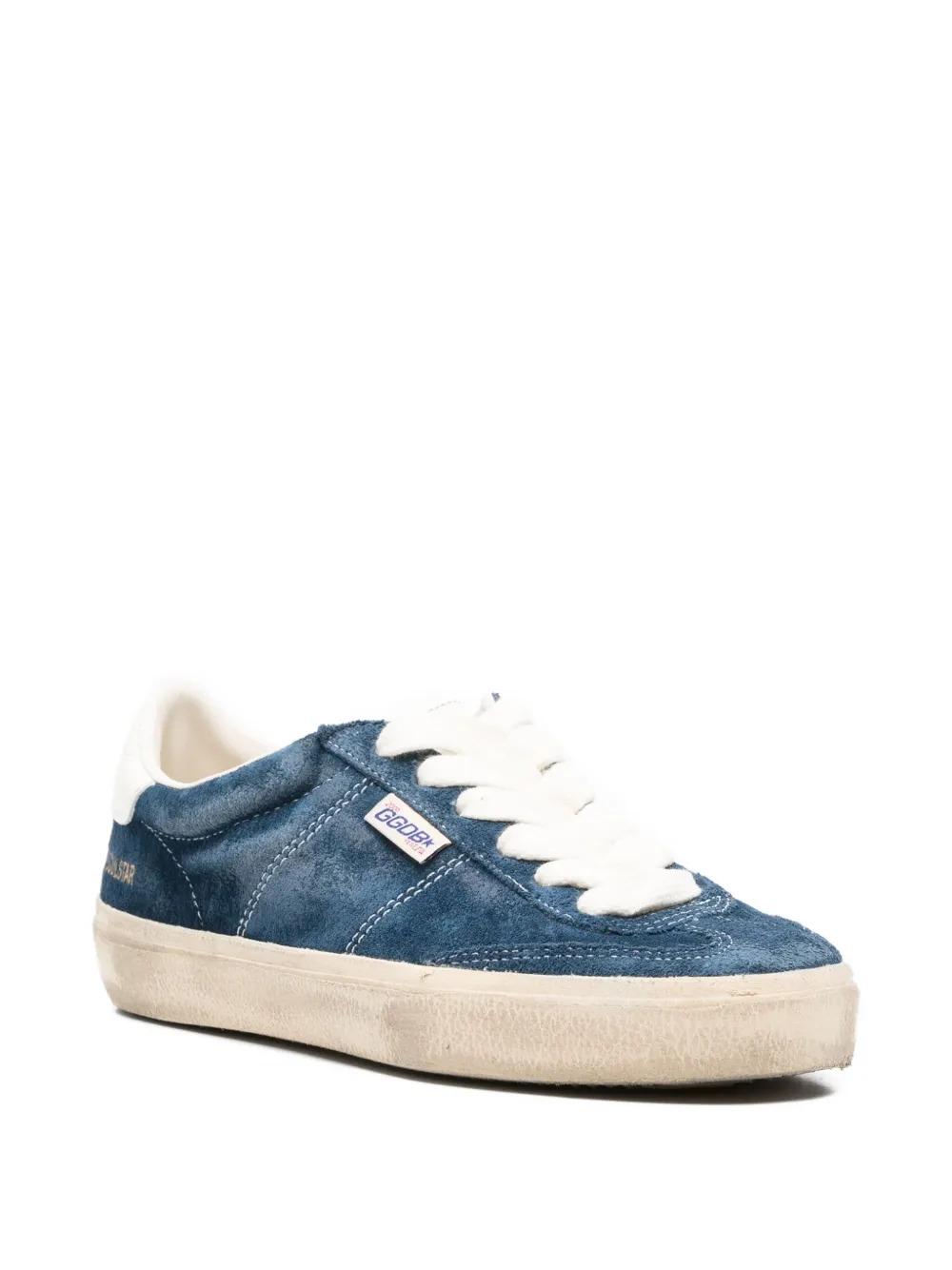 Golden Goose Suède sneakers Blauw
