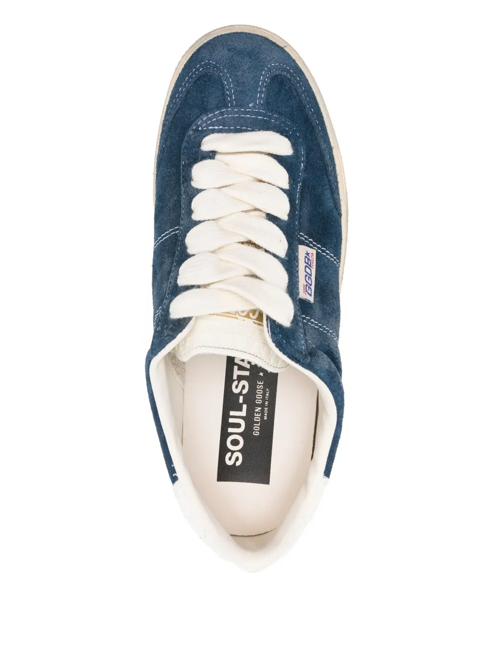 Golden Goose Suède sneakers Blauw