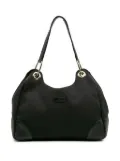 Gucci Pre-Owned 2016-2025 Guccissima Trimmed Canvas Colbert shoulder bag - Black