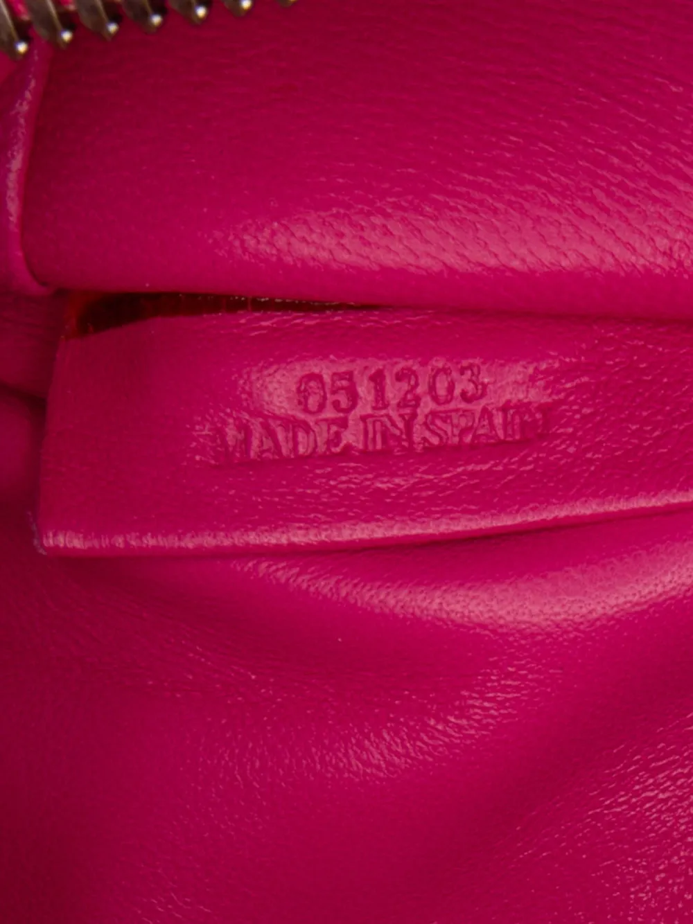 Pre-owned Loewe 2012 Tricolor Goatskin Amazona 28 Handbag In Pink