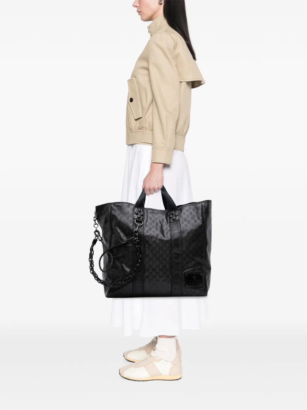 Gucci Pre-Owned 2016-2025 Large GG Imprime Oversized tote bag | Pre-Owned | Image 2