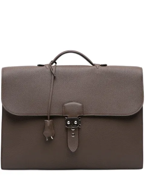 Hermès Pre-Owned 2014 Togo Sac A Depeches 38 business bag