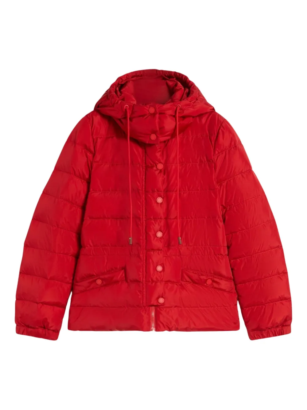 Weekend Max Mara hooded quilted jacket | Red | Image 1